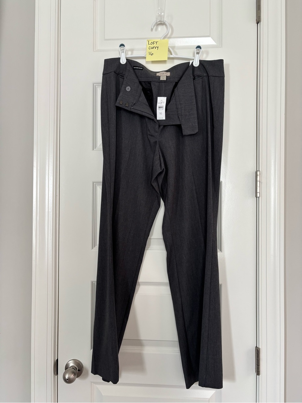 LOFT Straight-Leg Women's Dress Pants - Black